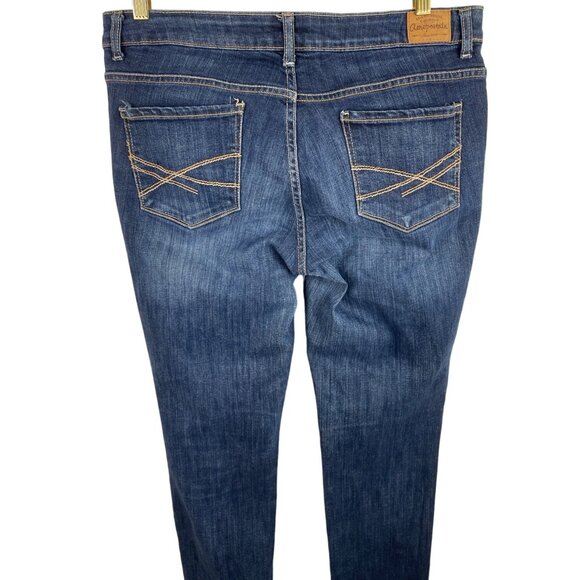Aeropostale  Womens Size 11/12 Bayla Skinny Curvy Tapered Blue Denim Jeans - Picture 4 of 7